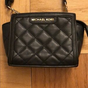 Michael Kors quilted Black crossbody
